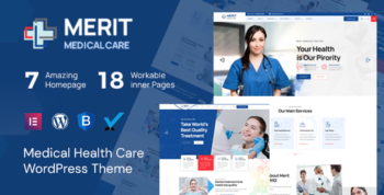 Merit - Health & Medical WordPress Theme 2.1