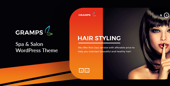Gramps - Spa & Salon WordPress Theme
