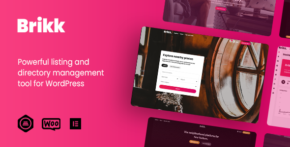 Brikk – Directory & Listing WordPress Theme 3.2.0