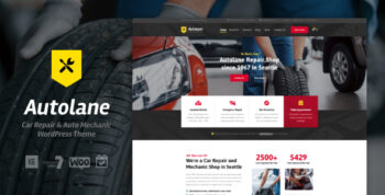 Autolane - Car Mechanic & Auto Services WordPress Theme 1.4.5