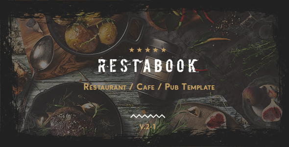 Restabook - Restaurant / Cafe / Pub WordPress Theme 5.6.9