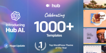 Hub – Responsive Multi-Purpose WordPress Theme