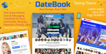 DateBook - Dating WordPress Theme 4.7.9
