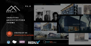 Monolit – Responsive Architecture WordPress Theme
