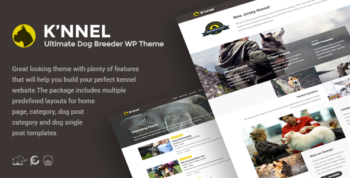Knnel - Ultimate Dog Breeder WP Theme