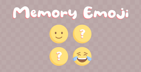 Memory Emoji - HTML5 Game (Construct 3)