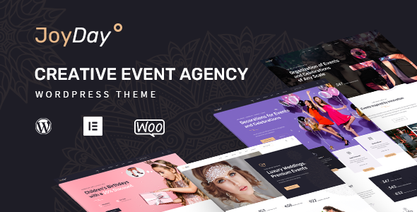 JoyDay - Creative Event Agency WordPress Theme 1.4