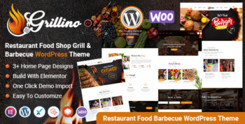 Grillino - Grill & Restaurant WordPress Theme 1.3