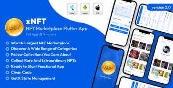 xNFT - NFT Marketplace Flutter App UI Kit