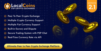 LocalCoins – Ultimate Peer to Peer Crypto Exchange Platform 3.2