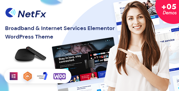 NetFx – Broadband & Internet Services WordPress Theme 3.2.0