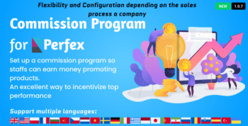 Sales Commission Program for Perfex CRM 1.0.7