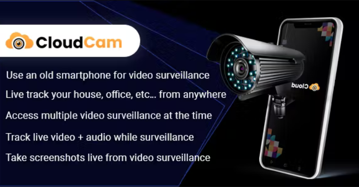 Cloudcam – your smartphone surveillance camera
