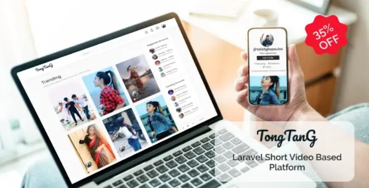 TongTang – Laravel Short Video Sharing Platform