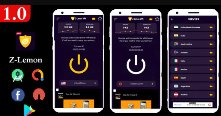 ZLemon Vpn – Fast VPN Proxy Server