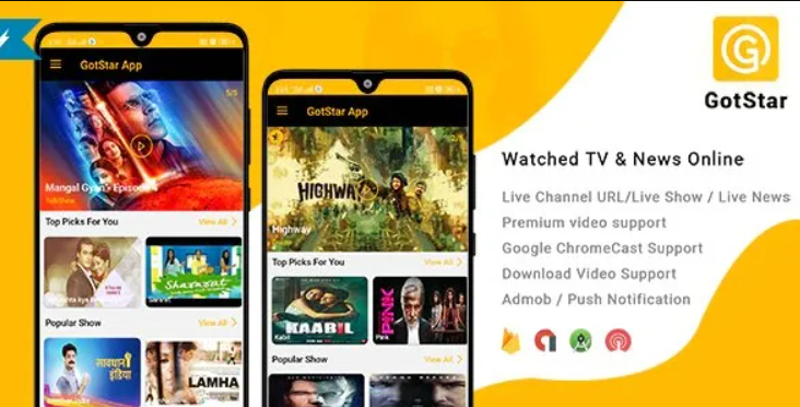GotStar – Android Live TV – Live Streaming – Web Series, Movies, Live Cricket – Online News