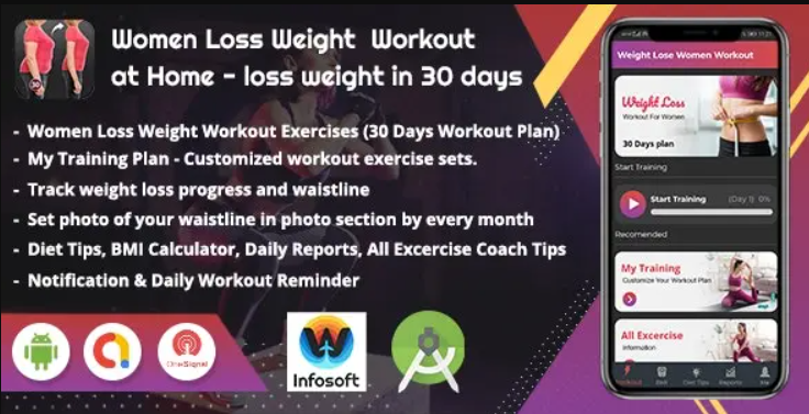 Android Women Loss Weight Workout at Home – loss weight in 30 days (women Workout app) v2