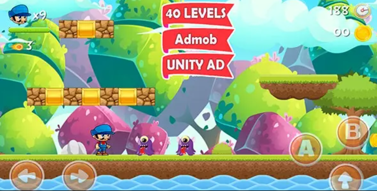 Super Adventure World Platformer Complete Unity Game