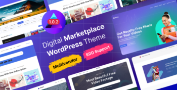 Aseet - Digital Marketplace WordPress Theme 1.0.2