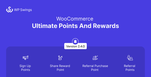 WooCommerce Ultimate Points And Rewards – Product Purchase Points, Referral Point, Coupon Generation 2.7.1