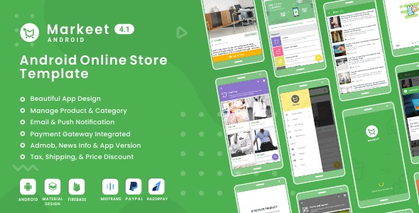 Markeet - Ecommerce Android App 4.1.1
