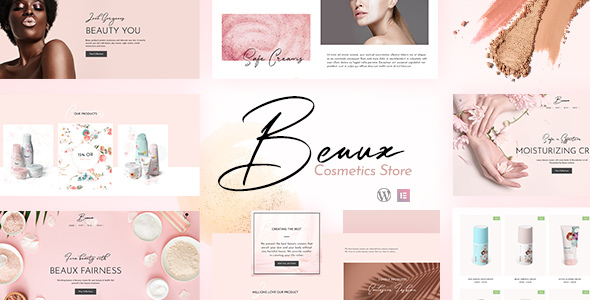 Beaux - Cosmetics Shop WordPress Theme 2.9