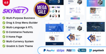 Skynet - Multipurpose Business CMS 4.1