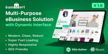 6amMart – React User Website