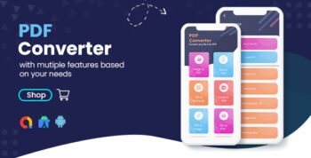 PDf Converter + QR & Barcode - Android App with - Admob Ads