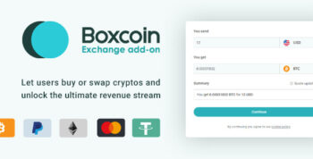 Crypto Exchange - Swap & Buy Bitcoin - Boxcoin Exchange Addon 1.0.3