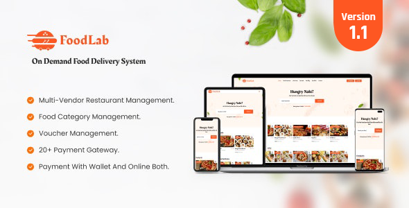 FoodLab - On demand Food Delivery System