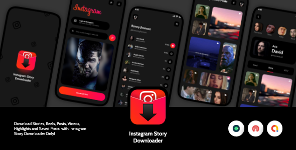 Insta Downloader - Photos, Videos, Stories, IGTV and Saved Posr