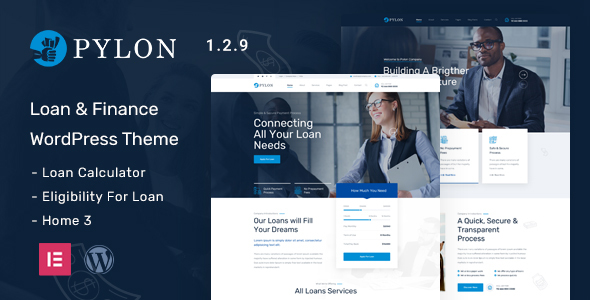 Pylon - Loan & Finance WordPress Theme 1.4.1