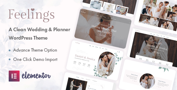 Feelings - Wedding & Planner WordPress Theme 2.0.4