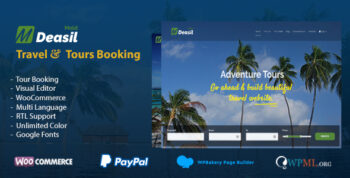 Deasil - Travel and Tour WordPress Theme