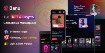 Banu - NFT Marketplace Template