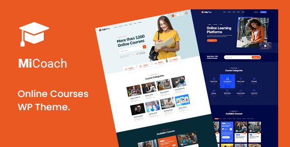 MiCoach - Online Courses WordPress Theme + RTL