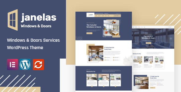 Janelas – Windows & Doors Services WordPress Theme 1.0.7
