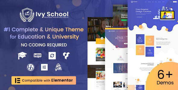 IvyPrep | Education & School WordPress Theme 1.5.6