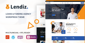 Lendiz - Loan & Funding Agency WordPress Theme 1.0.7