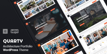Quarty - Creative Architecture Portfolio WordPress Theme