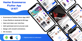 Ecommerce App Flutter UI Kit - Fashion Store, Electronics Store, All-in-one Shopping Store