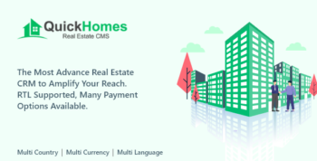 QuickHomes – Real Estate Agency Portal Multilingual 1.1