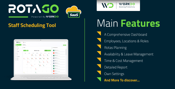 RotaGo SaaS - Staff Scheduling Tool 9.0