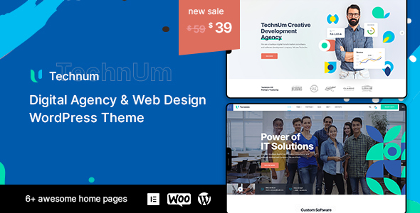 Technum – IT Solutions & Technology WordPress Theme 1.0.11