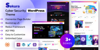 Sekura - Cyber Security WordPress Theme 1.4