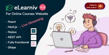 eLearniv – React Next.js 15 Learning Management System 1.7