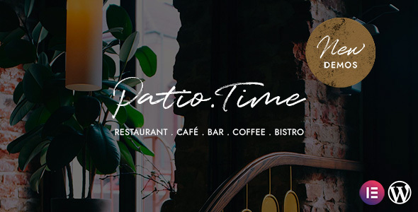PatioTime – Restaurant WordPress Theme 2.0.0