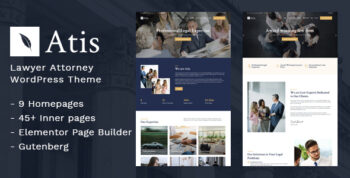 Atis - Lawyers Advisors Business Theme 1.3.9