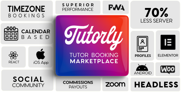Tutorly | Booking Marketplace WordPress Theme 1.6